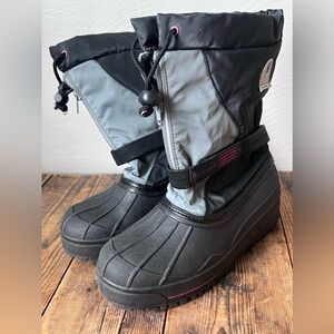 Kids size 4 snow-boots BUSTER BROWN.  Sturdy, warm boots.  In great shape!